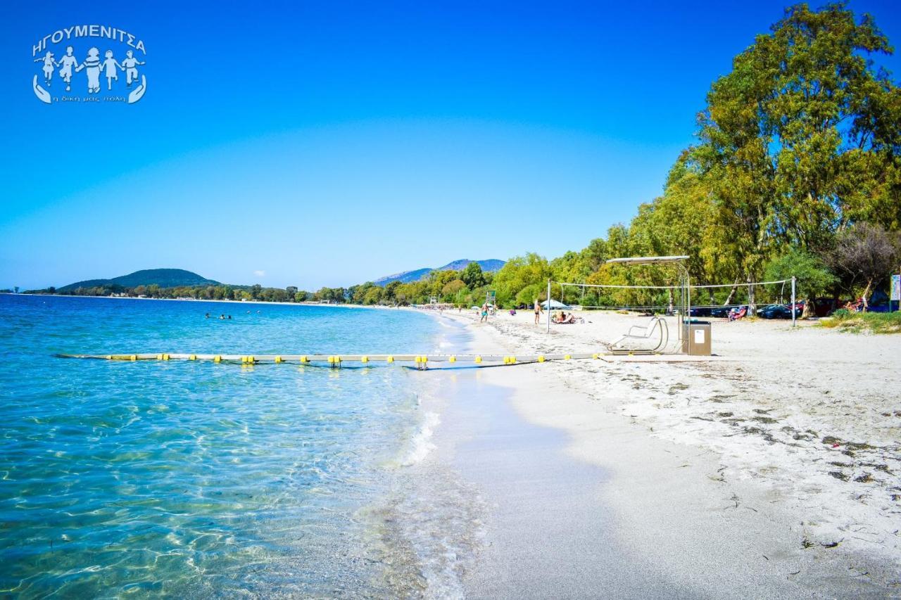 Camping Drepanos Igumenica Exteriér fotografie