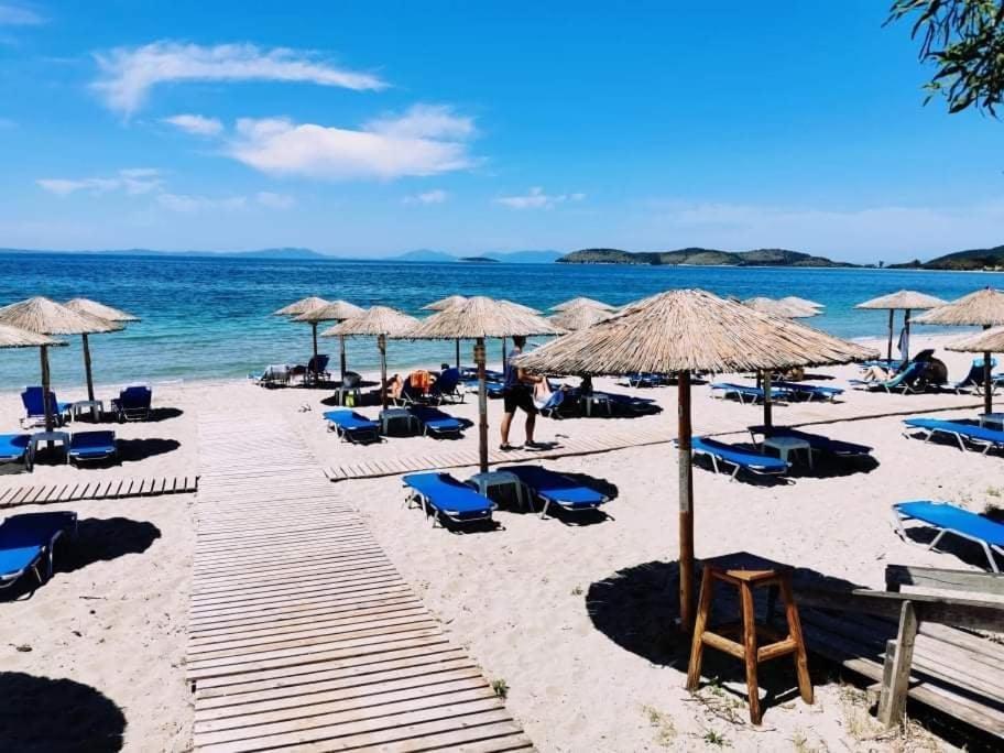 Camping Drepanos Igumenica Exteriér fotografie